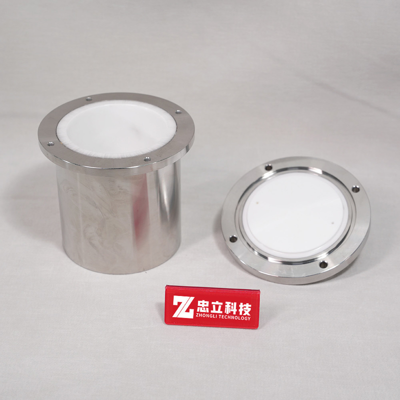 304SUS Luftdichtes Zirkonie-Schleifkugel-Mühlglas Zero-Ox Für Hochenergie-Fräsen
