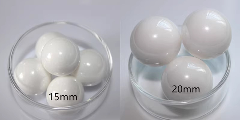 Zirkonium-Schleifmedien für die Forschung von Batteriematerialien