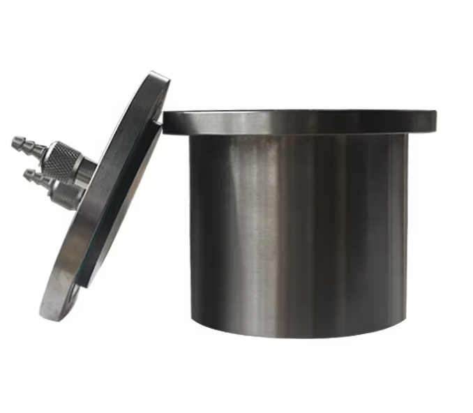 Stainless Steel Vacuum Ball Mill Jar For Inert Gas Grinding High Performance Lab Grinding Jar