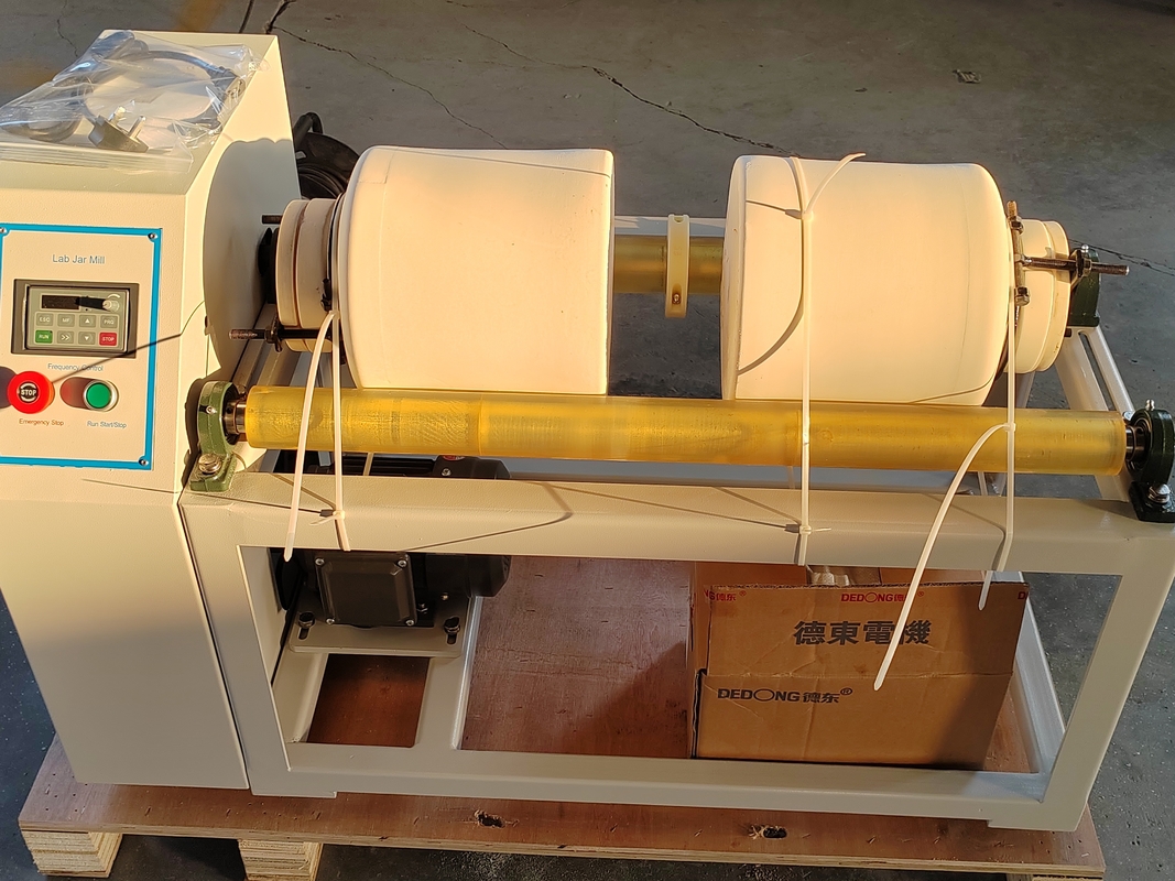 Laboratory Jar Mill Chemical & Mineral Powder Grinding Machine For Mining Research Labs