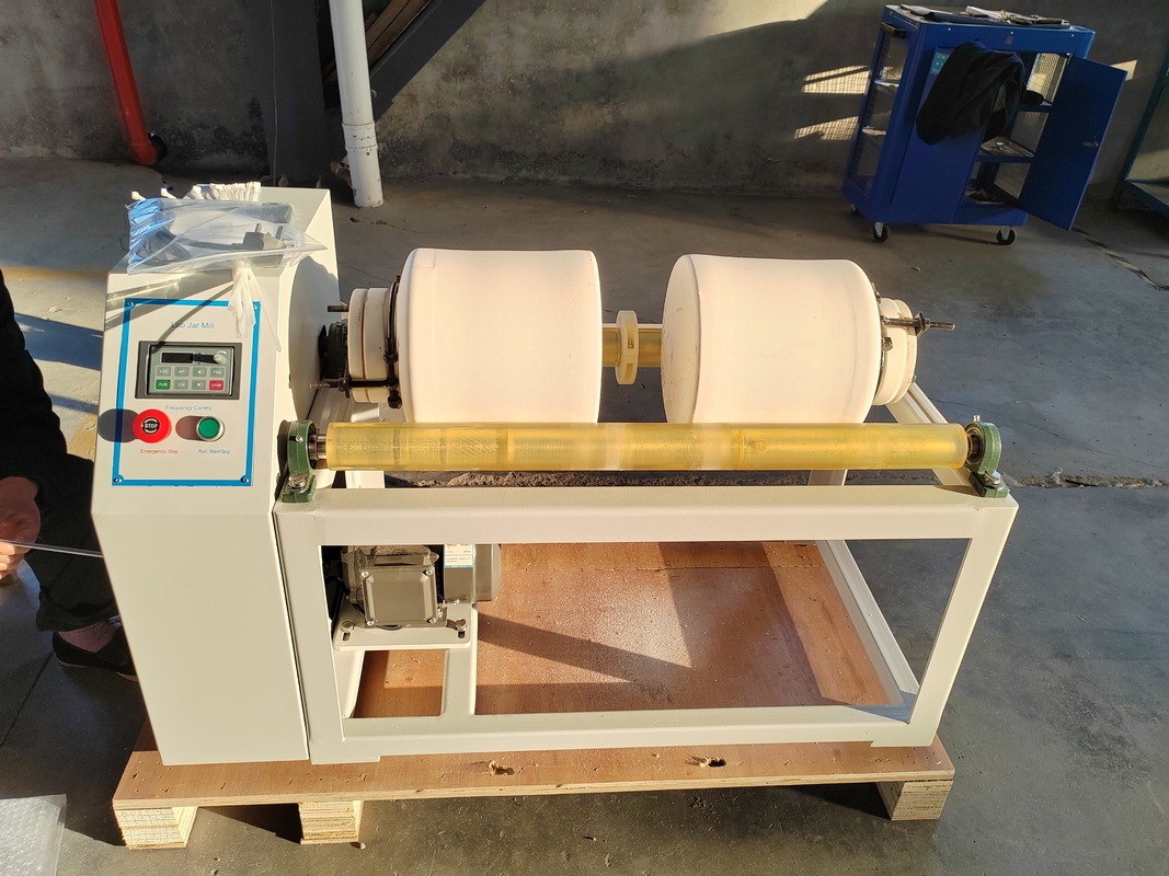 Laboratory Jar Mill Chemical & Mineral Powder Grinding Machine For Mining Research Labs