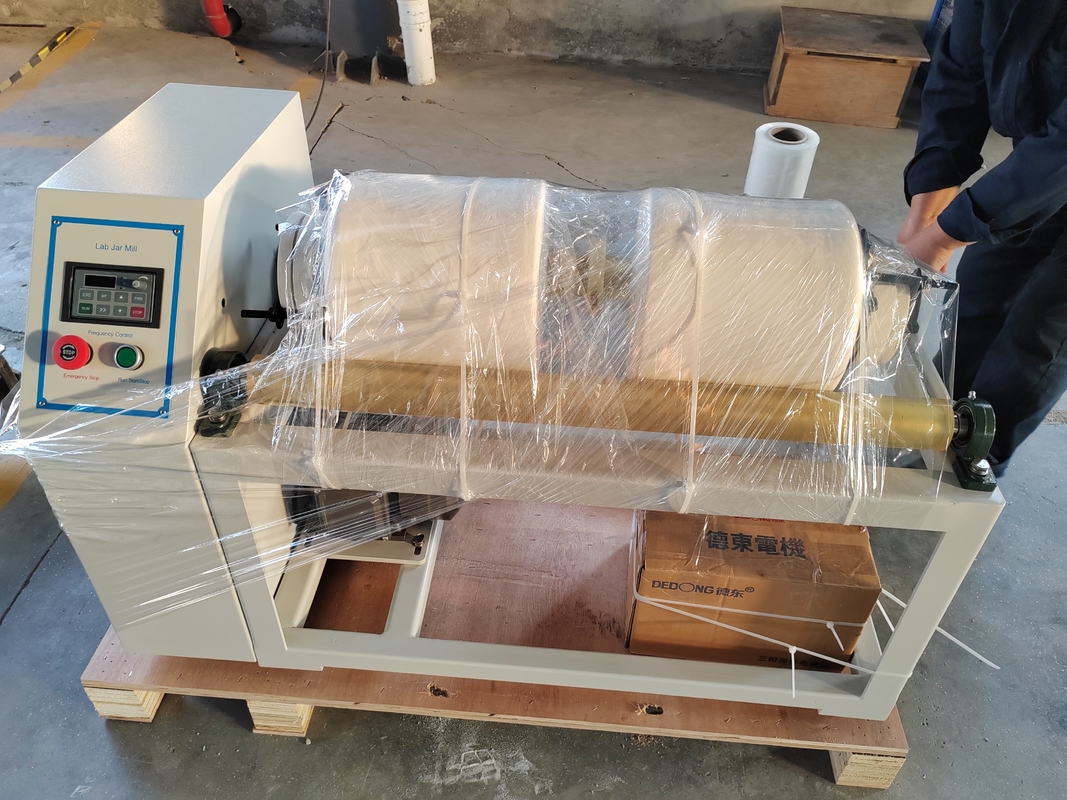 Laboratory Jar Mill Chemical & Mineral Powder Grinding Machine For Mining Research Labs