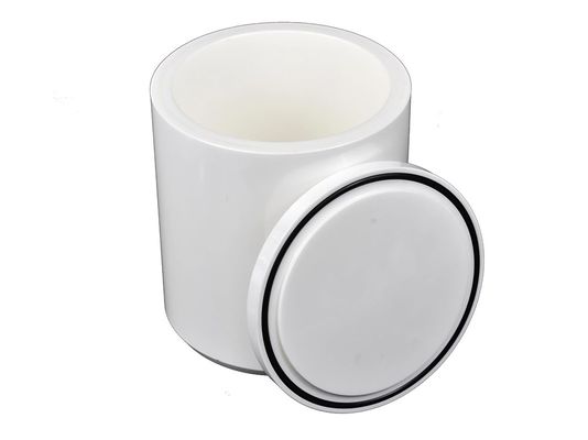 O-Ring, Schraubendecke oder Klemmverschlussdeckel Verschiedene Zirkonia-Schleifgläser versiegeln